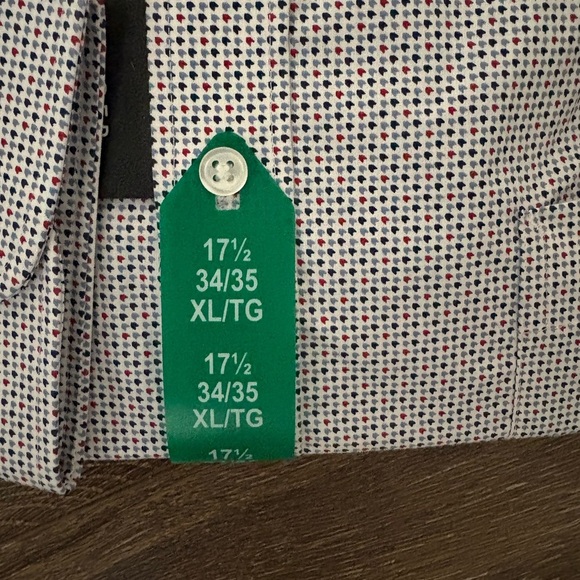 Tommy Hilfiger Men's Long Sleeve New
York Fit Casual Shirt - XI - Picture 4 of 6